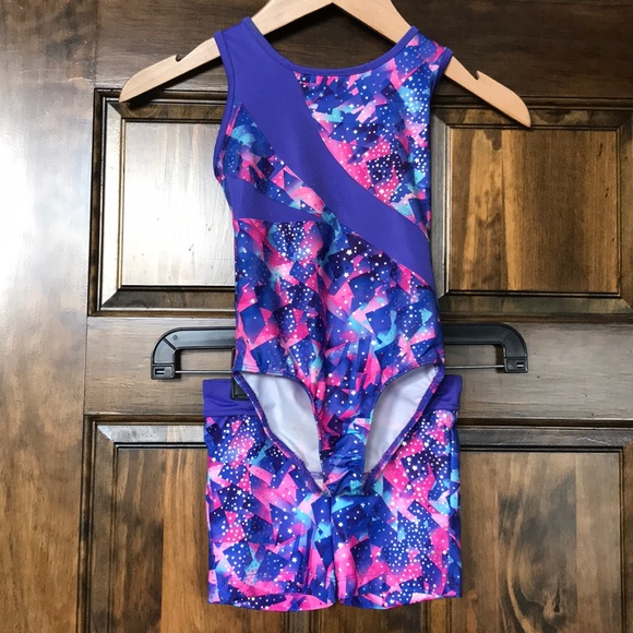 Danskin Now Other - Danskin Now XS (4-5) gymnastics dance 2 pc outfit